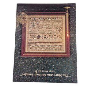 "The Mary Ann Mitchell Sampler" Cross Stitch Pattern By Cross Patch Inc.
